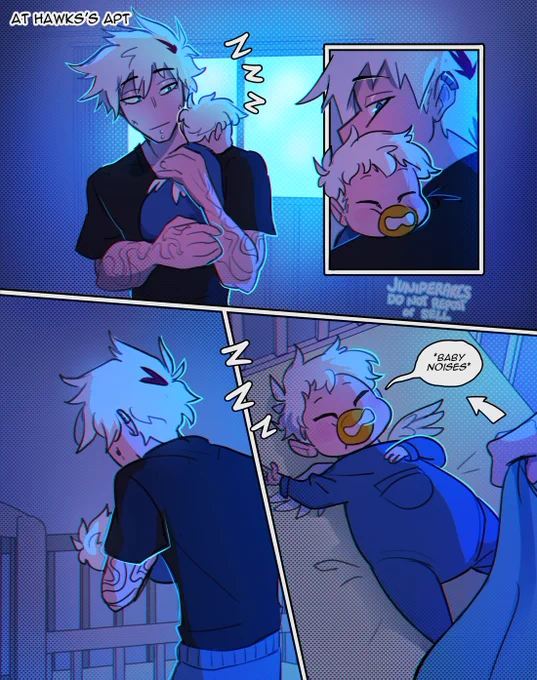 Part 2 of my Pro Hero Touya and Villain Hawks story, Icarus 🔥 