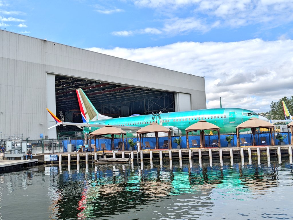 737 MAX 8 8340 for <a href="/SouthwestAir/">Southwest Airlines</a>. #AvGeek <a href="/jonostrower/">Jon Ostrower</a>