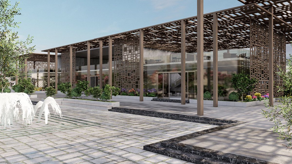 My design for Restaurants Complex ❤️