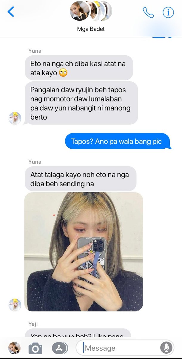 2nditzy_ryl's tweet photo. A Itzy/Jinlia crack short au 

"Mga beh kilala nyo yung anak ni aling marisol?... Ang gwapo beh"
(1/6) https://t.co/gCSfXuniyu