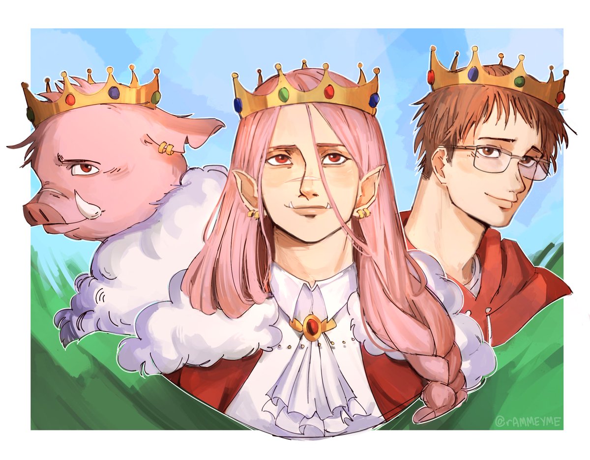 「an absolute king. thank you for everythi」|rammy⁷のイラスト