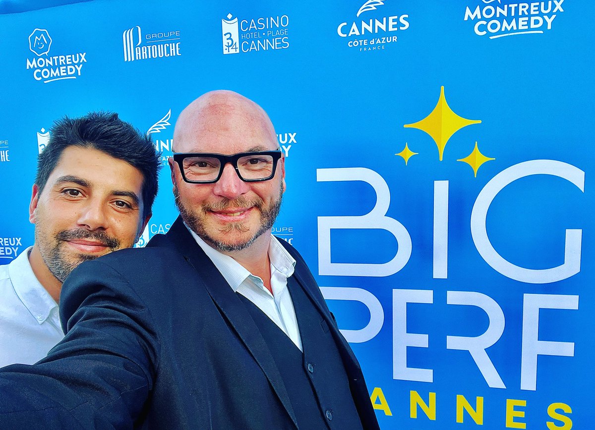 Boidalon's tweet photo. Ce soir, nous avons l’honneur d’être invités pour la première soirée de Gala de #BigPerf à #Cannes, pour représenter le #CannesComedyClub et #LesHumoristesDeCannes. https://t.co/70A1DLorov