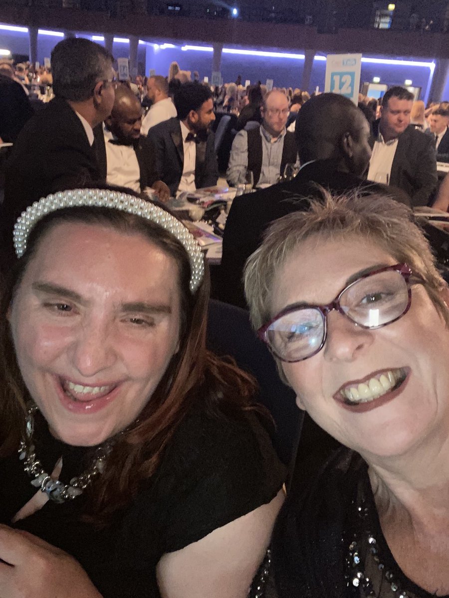 Chrispyp's tweet photo. With the amazing Veronica from Frinton House at the #LDAawards https://t.co/AnOVblhCEK