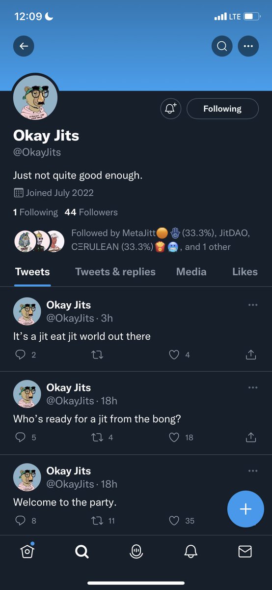OkayMickeys's tweet photo. Mimicking is a form of flattery I guess… @okayjits https://t.co/J8nKZezI48