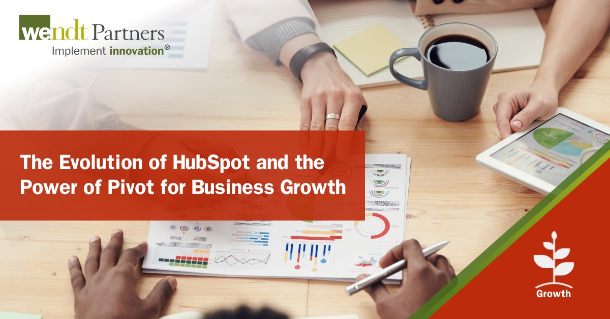 WendtPartners's tweet image. The Power of the Pivot for Business Growth with @HubSpot : Learn to focus on a specific industry or sector and re-engineer its approach to the market to create or capture existing opportunities. #HubSpotPartner #B2B hubs.ly/Q01gdgtz0. #HubSpotSolutions