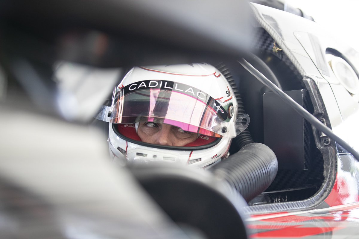 'It was an exhilarating feeling to jump in the car for the first time and get a sense of what the future will look like.' - @earlbamber after getting behind the wheel of the iconic 2023 Cadillac race car 🔥 Learn more at chipganassiracing.com/news/cadillac-… @CadillacVSeries // #BEICONIC