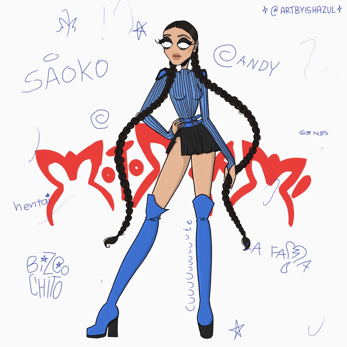 artbyishazul's tweet photo. ❤️‍🔥❤️‍🔥❤️‍🔥❤️‍🔥 @rosalia   espero  que  te  guste  amor!    #motomamialmeria #MOTOMAMI #motomamiworldtour #Rosalía https://t.co/FnWvIpRsXz
