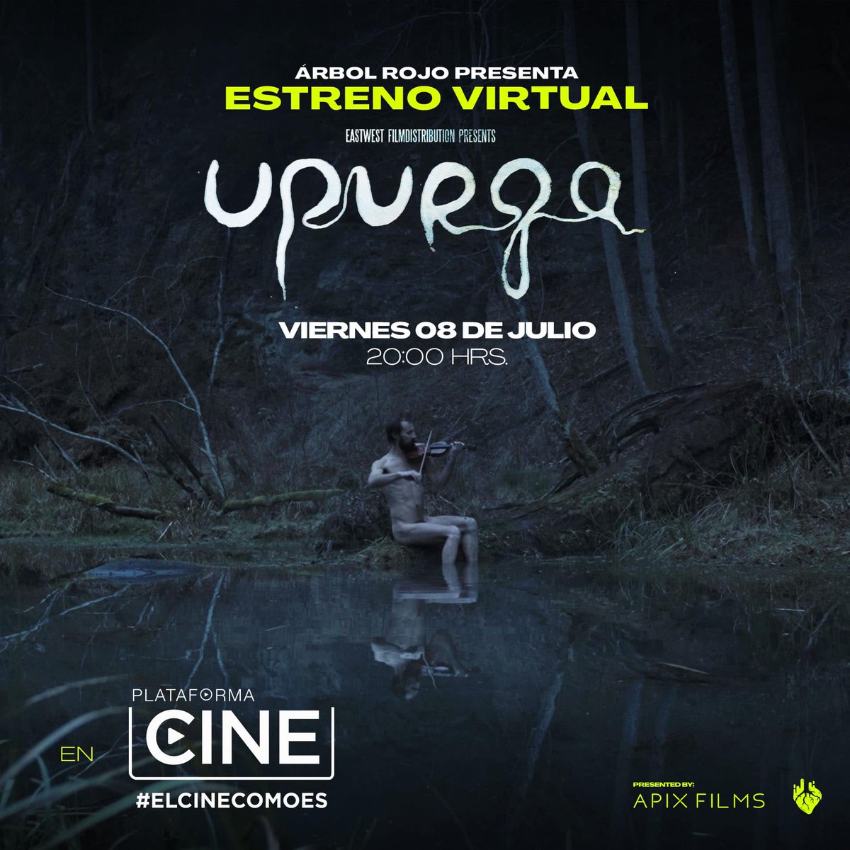 plataforma_cine's tweet photo. ¡Disfruta a partir de hoy en Plataforma Cine de #Upurga de Ugis Olte!
**¡Función gratuita! Limitado a 300 visionados.
#AquíNosVemos ➡🎟 https://t.co/XTdrjDvHZn
#5AñosDeCine #Raíces #LentoProfundoIndomable https://t.co/OZJcuAUiM9