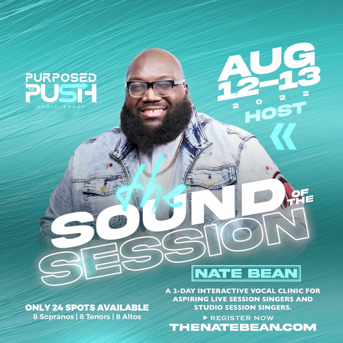 thenatebean's tweet photo. REGISTRATION IS OPEN!!!!!!!!!!!
ONLY 24 SPOTS!!!!!!!!!! GO NOW!!!!!
- 8 soprano spots
-8 tenor soprano spots
-8 alto spots 
- 2 Day Clinic $100
Register at >>>>>> https://t.co/yr2HJq7Ssb https://t.co/31WQYMwZgJ