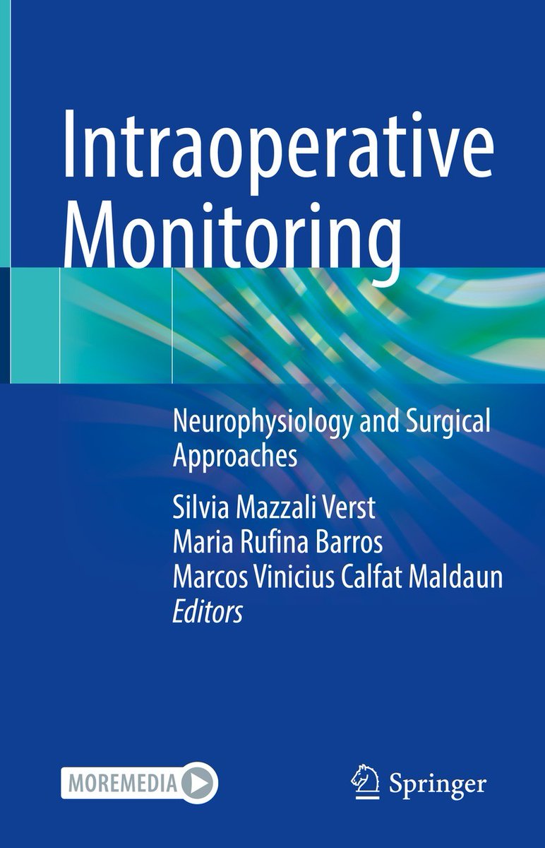 SpringerClinMed's tweet photo. New! Intraoperative Monitoring provides cutting-edge information in the field of IOM, and highlights new neurophysiological tools being used in various surgeries.
#anatomicaloverview #electricalsafety, #neurophysiologicaltests 
https://t.co/9LLQ3e17Ex https://t.co/qL9N6M7NfI