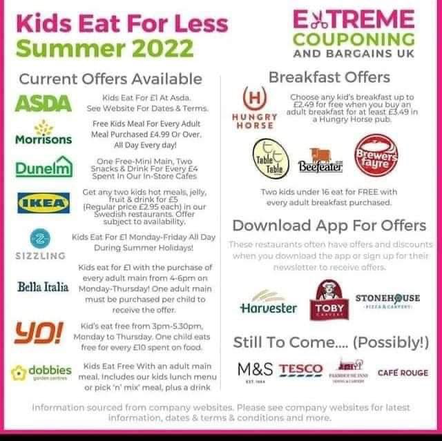 BulmerMps's tweet photo. I hope this can help a few people this summer during this current cost of living crisis.👍🏼💚💛 https://t.co/a7yeWl70Lz