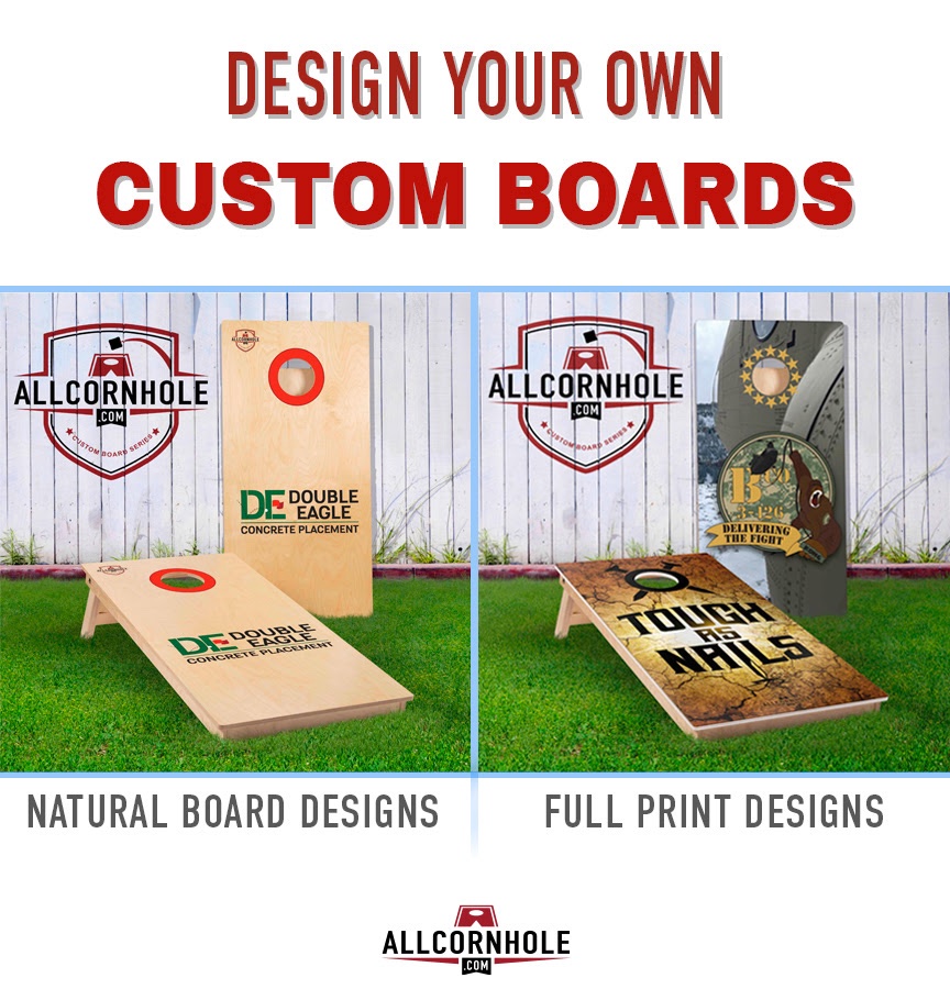 AllCornhole_com's tweet photo. Customize your very own Cornhole Boards and Bags!
Enter design ideas and let our team of graphic artists work their magic. IT'S SIMPLE!
https://t.co/zmoXuWMTnx
#cornhole #customcornhole #cornholeboards #customcornholeboards #customcornholebags @AllCornhole_com https://t.co/kgyGF1ElrH