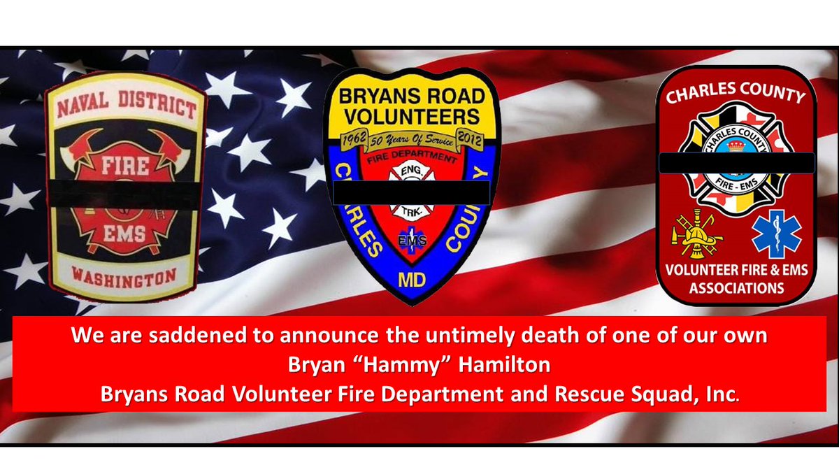 Remembering Bryan “Hammy” Hamilton, 42
Firefighter, Naval District of Washington FES
<a href="/USNavy/">U.S. Navy</a> Vet served 18 yrs.
Died Jan. 1, 2021 from #COVID19
Career firefighter
“He was a selfless friend.”
“Bryan was the person you knew you could call.”
Son, brother, uncle 
#ExtraordinaryPeople