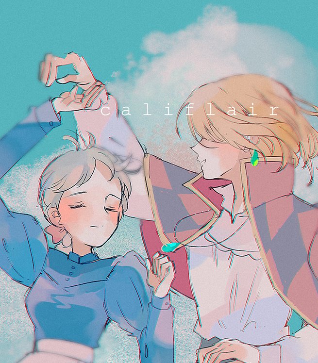 「our footsteps are music ☁️ 」|cali🔅Pinclubのイラスト