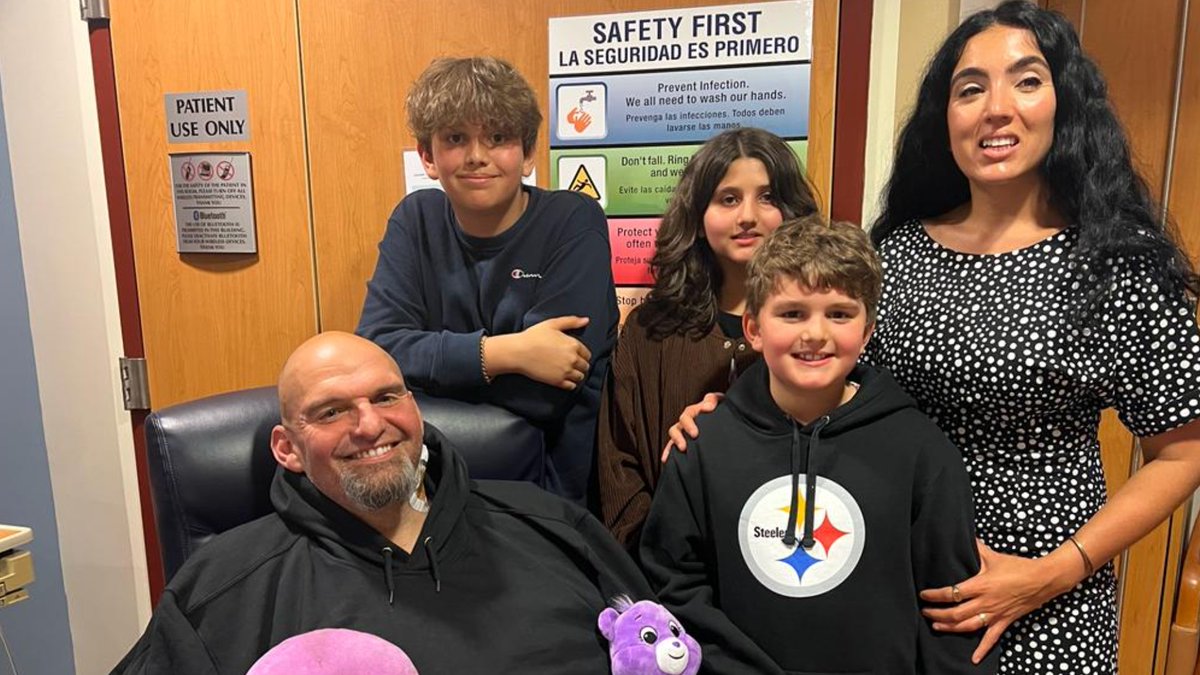 @DrOz Pennsylvania next senator John Fetterman and his family. Born and raised in Pennsylvania. Lives and serves in Pennsylvania. Works and raises his family right beside mine, right here in Pennsylvania. John Fetterman and his family believes in Pennsylvania and we believe in him.