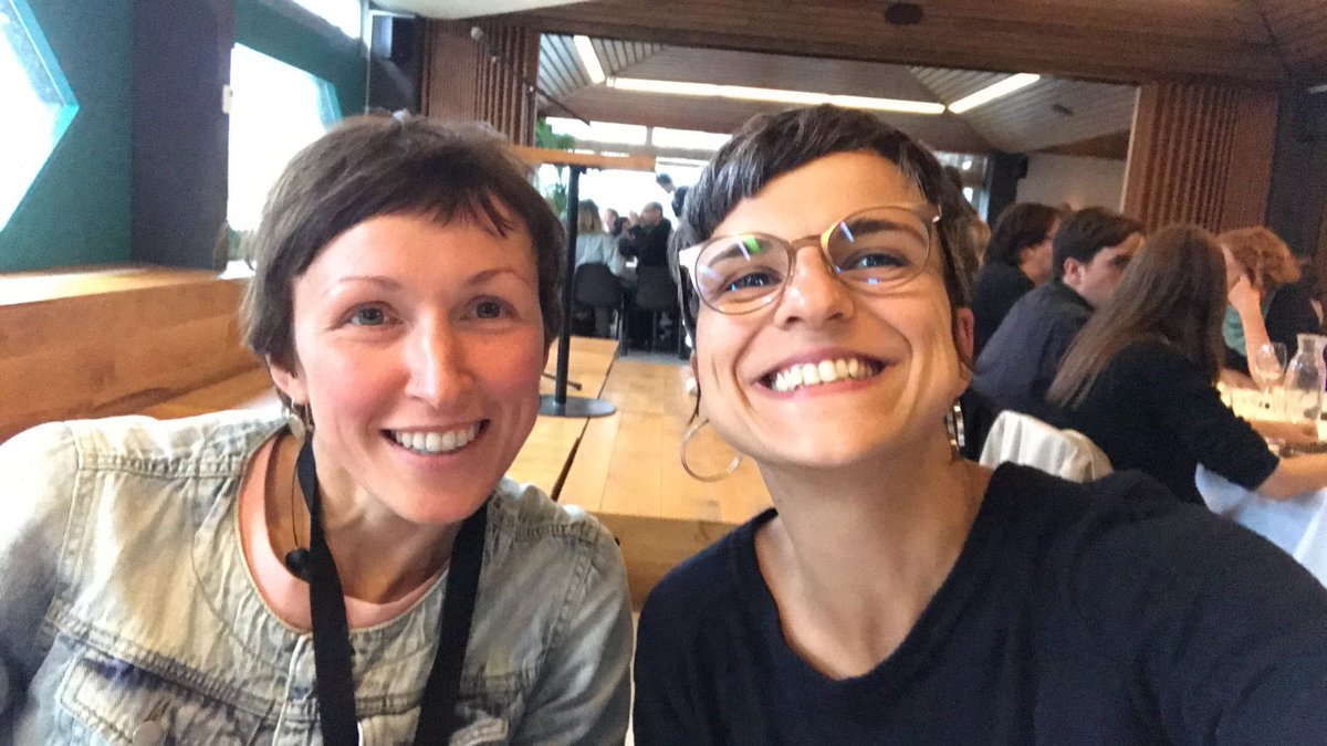 GTattarini's tweet photo. Social diners at #ECSR2022 #Amsterdam #Unagi
with @OlgaGorodetska2 https://t.co/uAaWRrXcdP