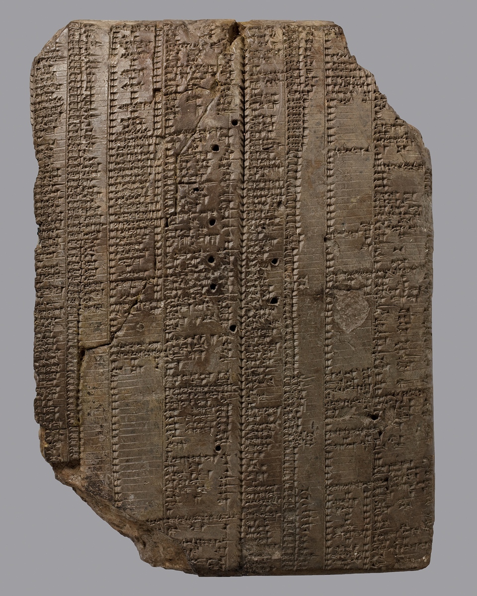 ISAC_UChicago's tweet photo. Scribes had to make sure people could understand the languages they were reading, and how to pronounce the word in another language, such as this text which shows how a word was pronounced in both Sumerian and Akkadian. A2480, clay tablet with lexical list, Iraq, ca. 1000 BC https://t.co/WDxfcP9zRB