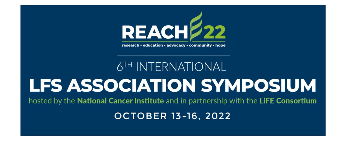 SharonSavageMD's tweet photo. Looking forward to co-hosting the 6th #LiFraumeni syndrome symposium w/ @LFSAssociation &amp; LiFE Consortium - an in person &amp; virtual meeting of families, clinicians &amp; scientists from around the world
https://t.co/1hFDmhKzZk
#TP53 https://t.co/tH3sPT9weE