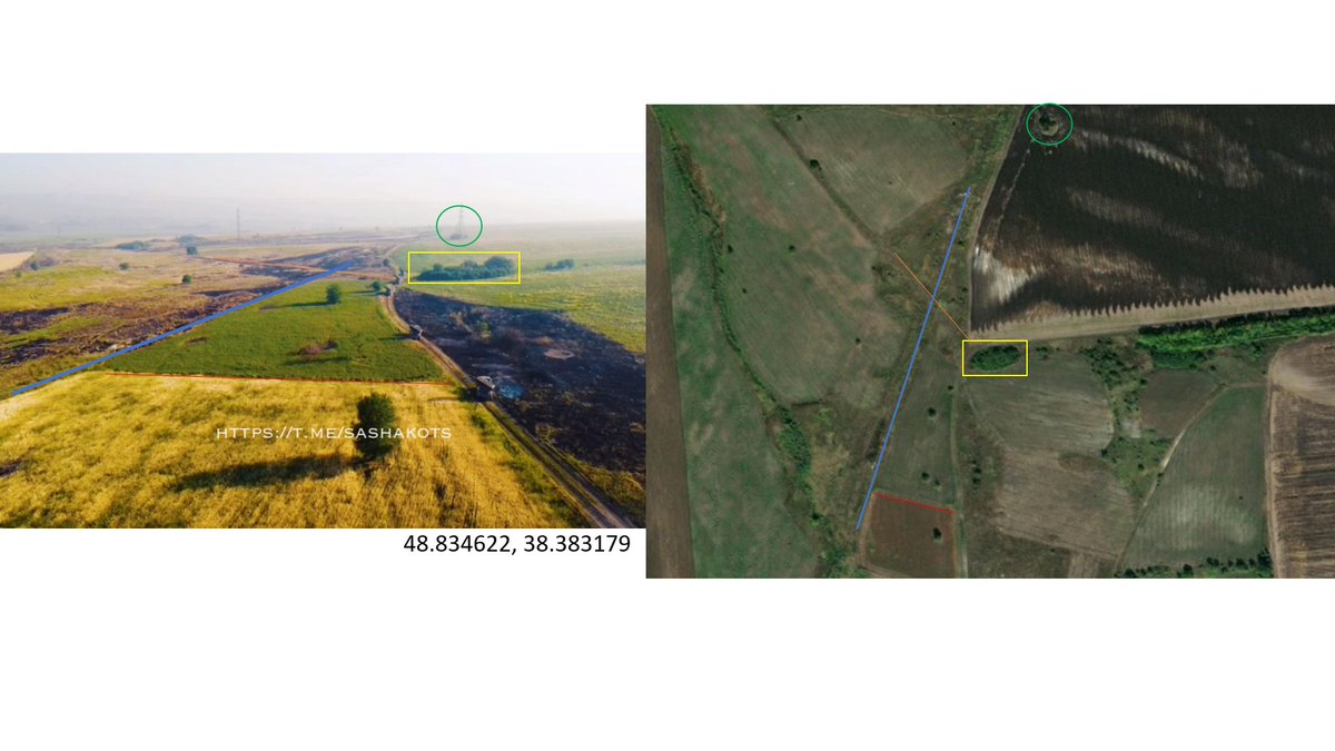 PetrenkoCaptain's tweet photo. Firing position of the GRADs at 48.834622, 38.383179
@GeoConfirmed @chris__759 @PauliusZaleckas @Mr_Hornblower https://t.co/dsDOk8JJ9e