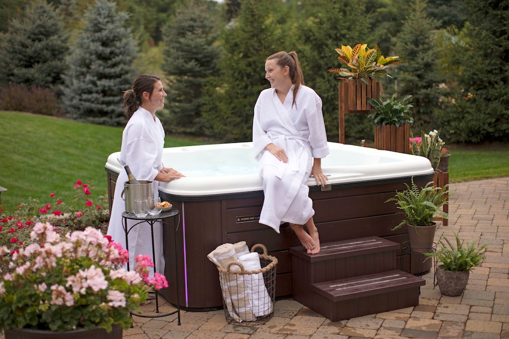 AquaticsCod's tweet image. Ever wonder how often you should be changing the water in your hot tub? Or cleaning your filter? Head to today's post for a quick guide to help keep your hot tub maintenance on track. 
nordichottubs.com/regular-mainte…