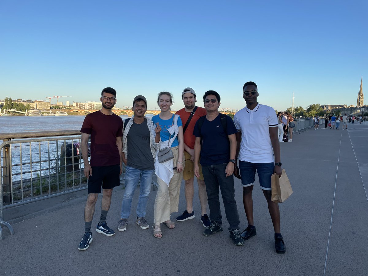 nbagrationi's tweet photo. It was very nice to have DESTINY reunion in beautiful summer Bordeaux. @neillonio @jazertogonon @don_biam @Abbaxkhan1206 @phd_destiny @MrTertov https://t.co/XqnU1WBzGw