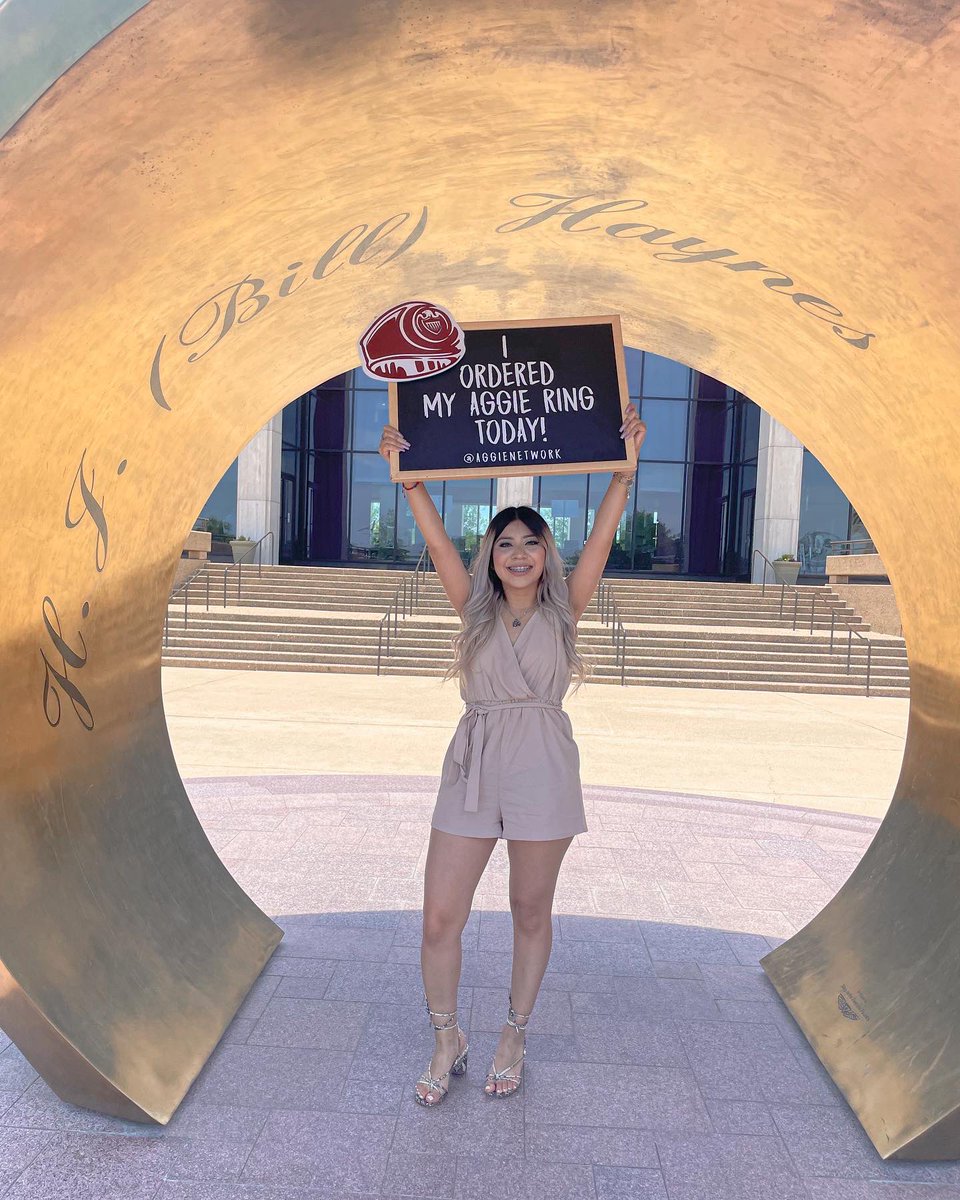 LTA_BetaEta's tweet photo. Ring Ring Ring! We would like to congratulate our FA21 sister, Yesenia Morales, on ordering her Aggie Ring 🥳💍!! We are so proud of you and all the hard work you put in towards this accomplishment. September 23rd needs to get here soon!! #btho90hours https://t.co/PfYUSOuiEZ