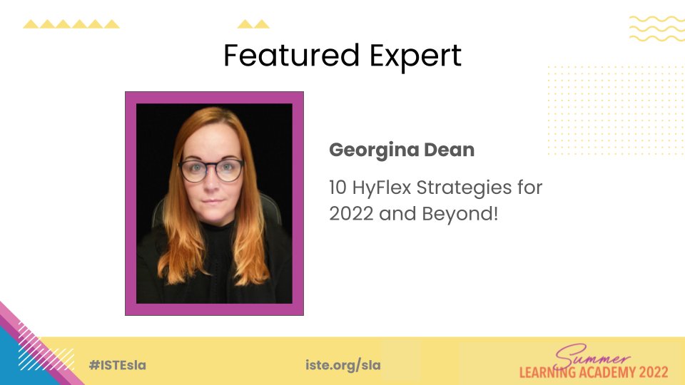 🌞 Join the #ISTEsla #summer #fun, starting Mon., 11th July!

💡#Learn on your schedule &amp; pace, with the @iste #community support you crave.

🎟️ $64 = 4 #ISTEU self-paced courses, interactive webinars (#live or #ondemand), a virtual #coach, &amp; #PLN #fun ➡️ iste.org/sla!