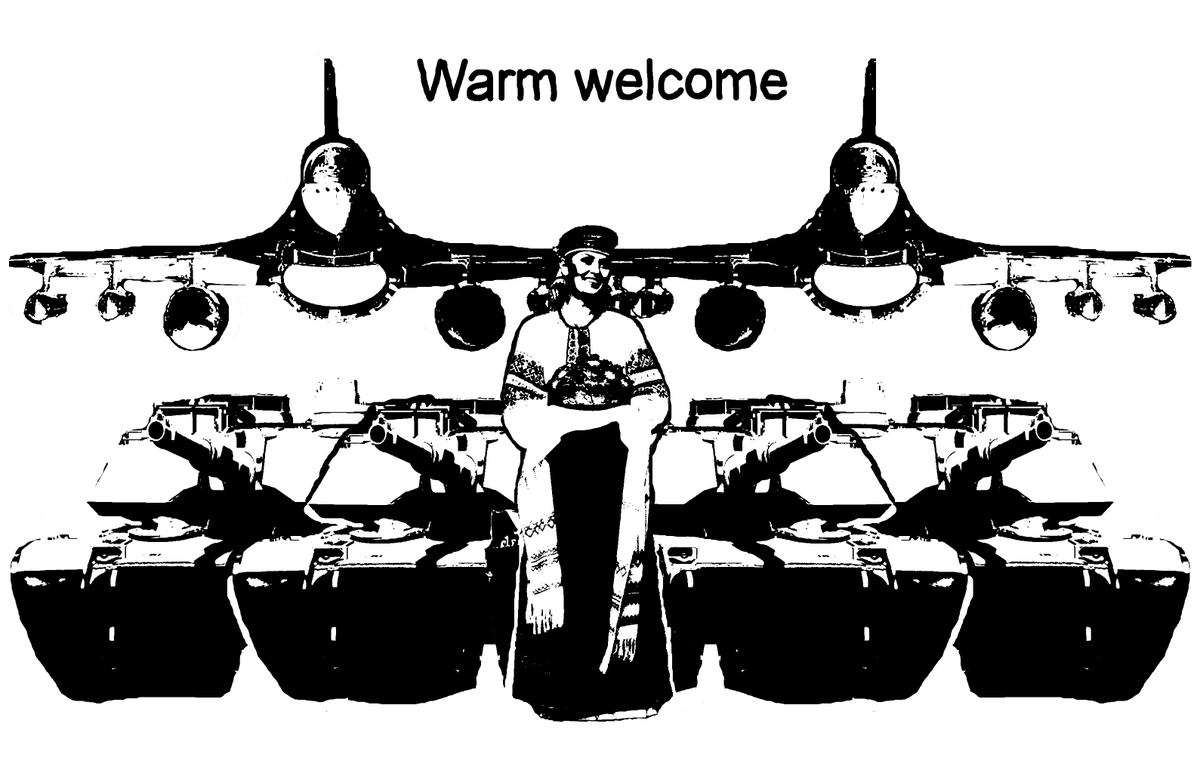 minidigitart's tweet photo. #Banksy #war #savealife #nft #opensea #warm 
62. Warm welcome - warm words and promises can hide tragic consequences https://t.co/RRftu19qw3