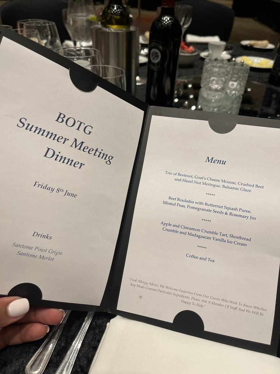 FayeC_RN's tweet photo. Thank you for a fantastic day @BTOGORG now for dinner time 🍽🍷#BTOGSummerMeeting #lungcancer https://t.co/7wYxn7zg4s