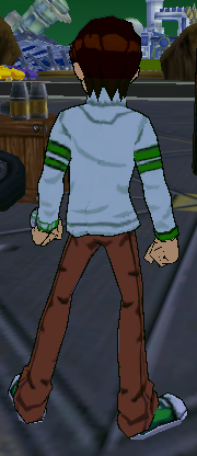 FF_ReStart_'s tweet photo. Boy, Ben Tennyson [Certified Alien SuperHero, as he likes to constantly remind us] sure is looking stylish in his new jacket and Omnitrix! https://t.co/hC9t54U3Jy