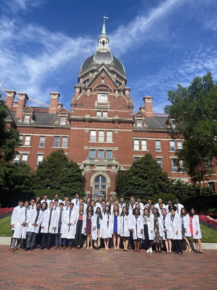 I’m excited and nervous to start my training @OslerResidency @OslerPSP, along side outstanding colleagues. I have the incredible privilege to care for patients @HopkinsMedicine. I will be learning to manage complex diseases and advocate for every patient’s health values.