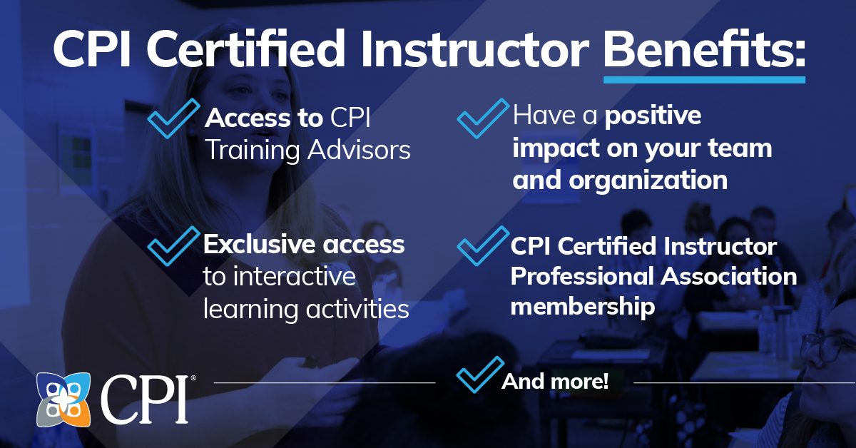 Cpi Instructor Certification – Crisis Prevention Institute Certification – UMMLR