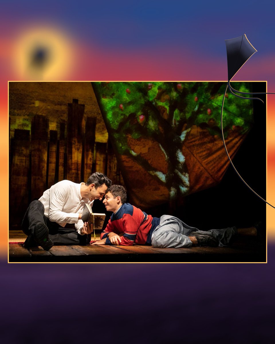 Sneak Peek of the Broadway production of The Kite Runner! Here’s <a href="/AmirArison/">Amir Arison</a> and <a href="/ericsirakian/">Eric Sirakian</a> as best friends Amir and Hassan! 🪁

📸: Joan Marcus