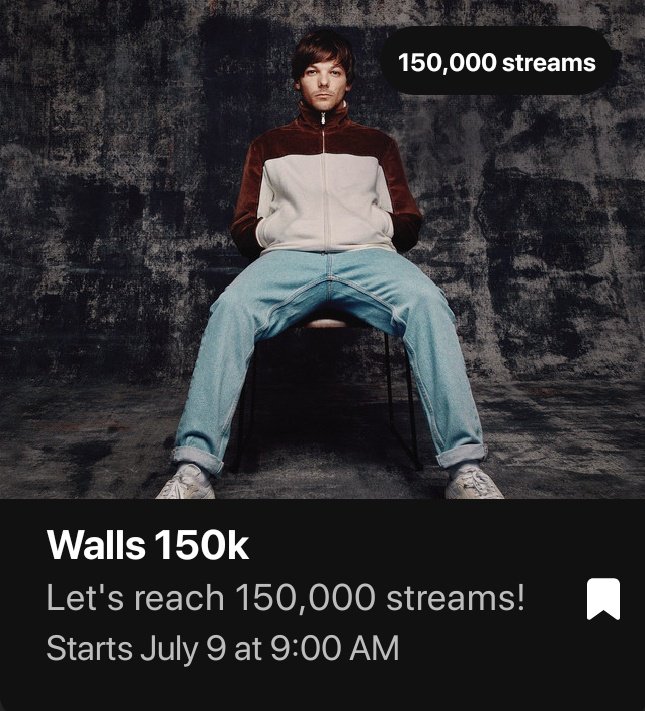LouisWT91World's tweet photo. 📢 |  STREAM PARTY

Remember that tomorrow the stream party begins for the entire Walls album by Louis Tomlinson, with a goal of 150k, you can save the SP and help us spread the word so that more people join!

🔗https://t.co/jObHrJbD1l https://t.co/TU4oUwKoPd