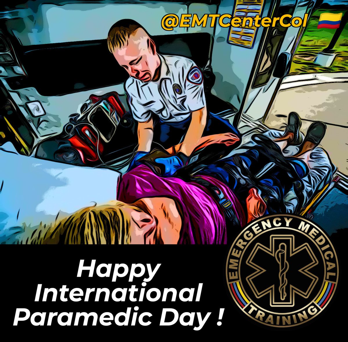 EMTCenterCol's tweet image. Después de algunas semanas offline por diferentes motivos regresamos hoy celebrando el #InternationalParamedicsDay 

Feliz día a todos nuestros amigos y seguidores !