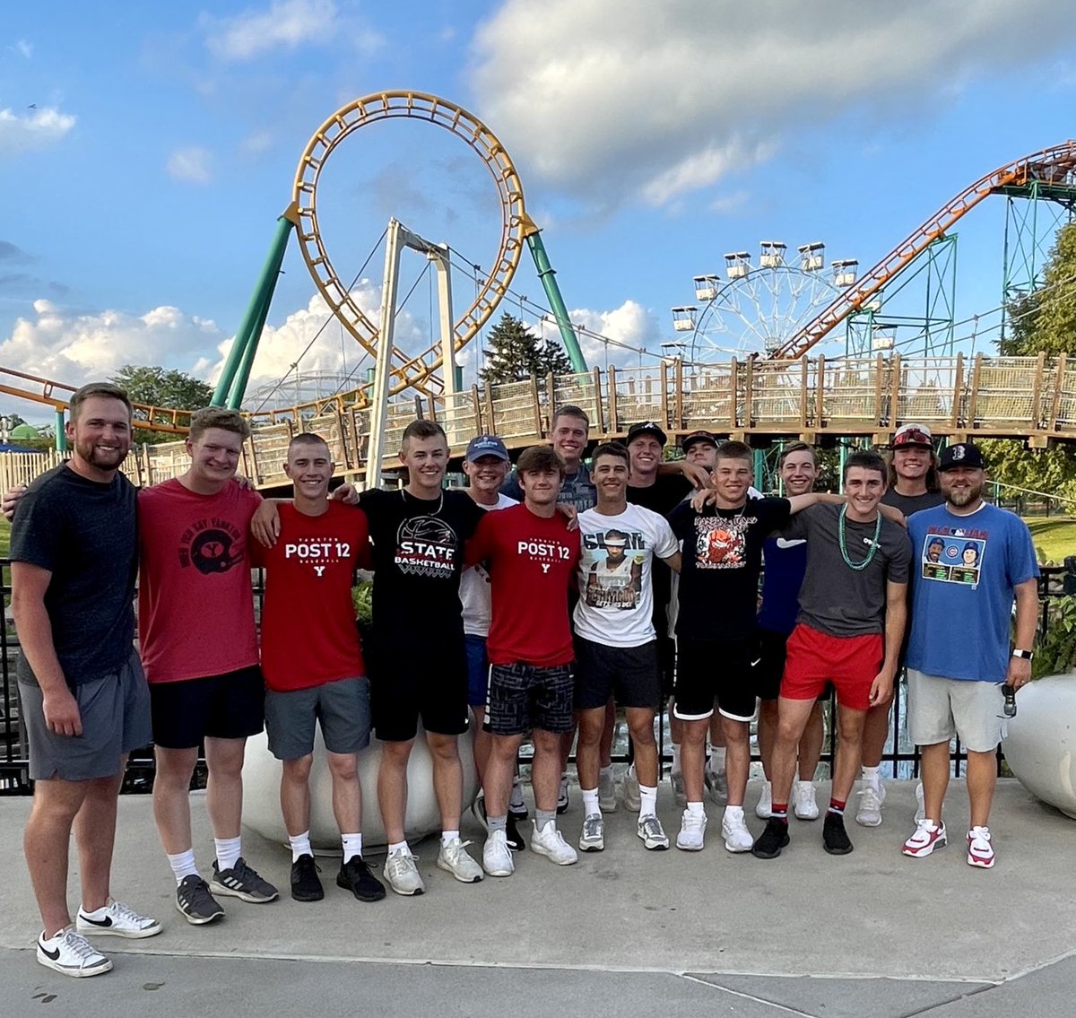 YBABaseball's tweet photo. Valley fair after a couple of nice wins at the gopher!!! #Post12 https://t.co/XB8hoSTdZM