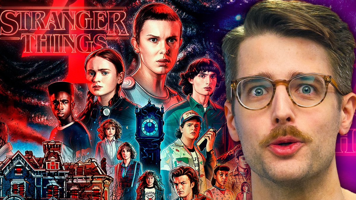 TJMpod's tweet photo. NEW EPISODE! Stranger Things 4! 
with guests @softontwitch + @EthanTylerTweet !

Podcast: https://t.co/MljMxz3hnN
YouTube: https://t.co/dGdlKV5Hnt https://t.co/4ZGGXZAwy0