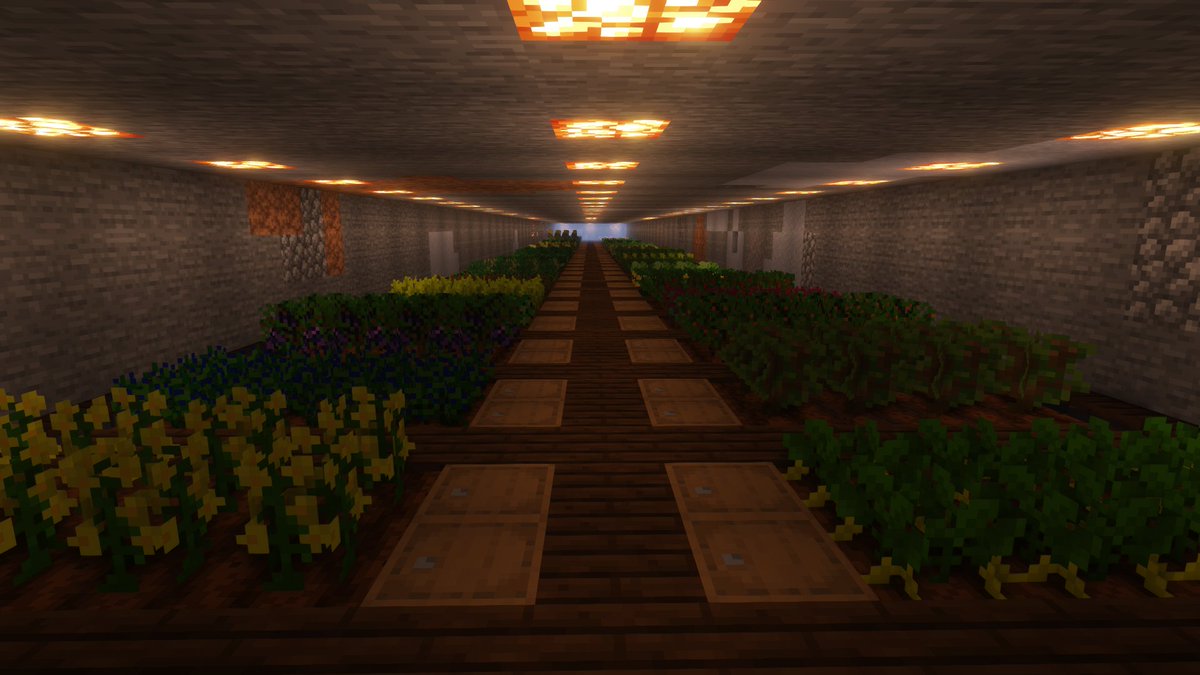DimensionalOri1's tweet photo. one of the mods we have is Croptopia so we thought we'd show off some of the farms around spawn https://t.co/yD50tEHLf2