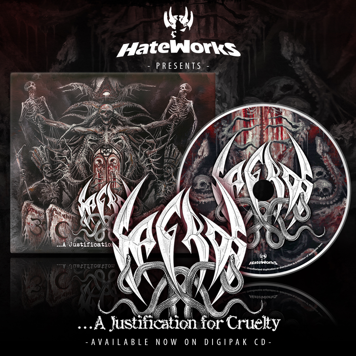 hateworkers's tweet image. Sagros - ...A Justification for Cruelty
Ya disponible! /// Available now!
@SagrosThrash 
hateworks.net/shop/sagros/a-…
#YourHateMakesMeStronger