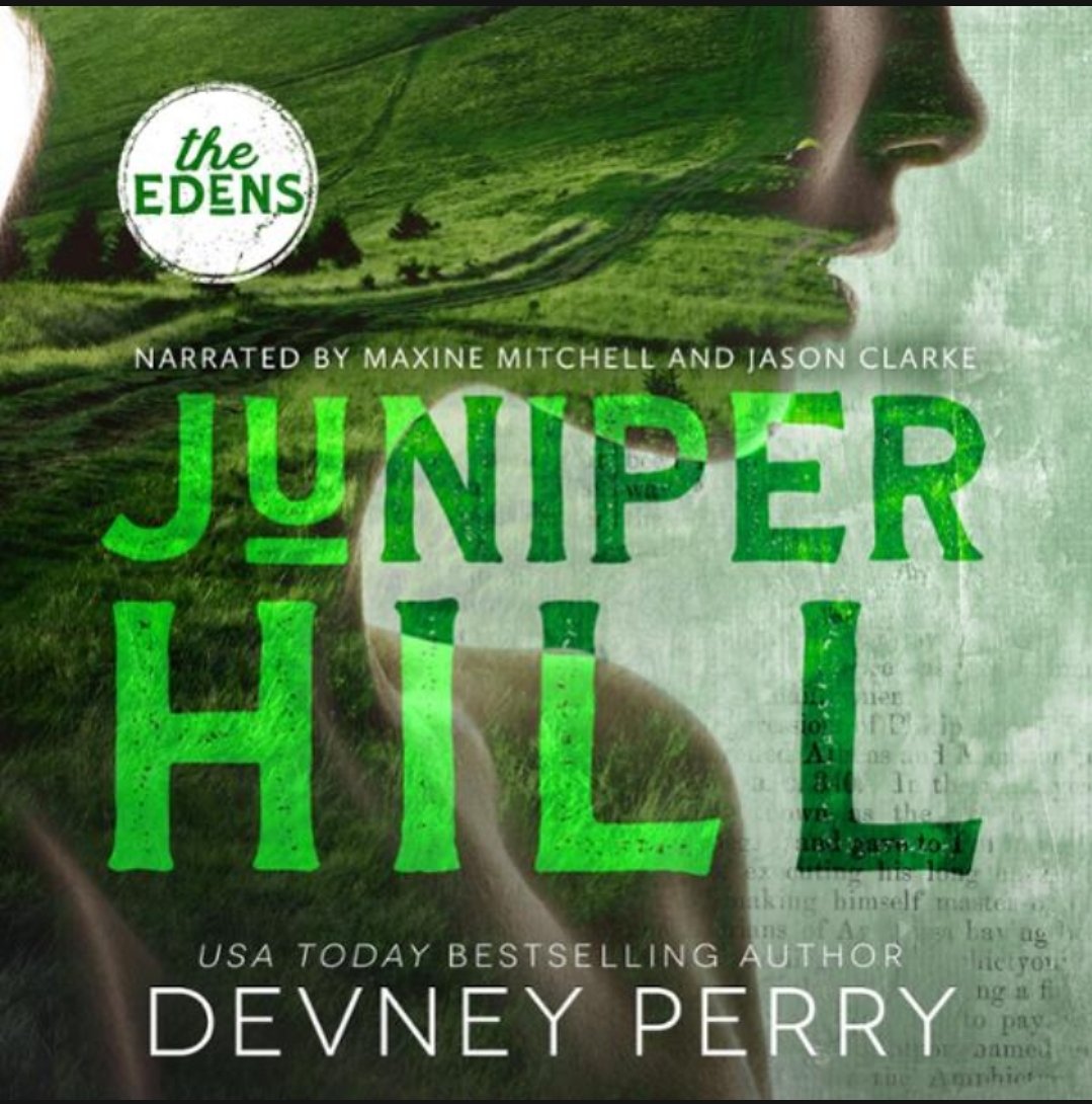 🎧 Current listening 🎧 

Juniper Hill - Book 2 of The Eden series 

By @devneyperry 

Narrated by @NarratorMaxine and @jclarkereads 

✔️Small town romance 
✔️Single parent 
✔️Forced proximity 
✔️Workplace 
✔️Opposites attract 
✔️All the feels