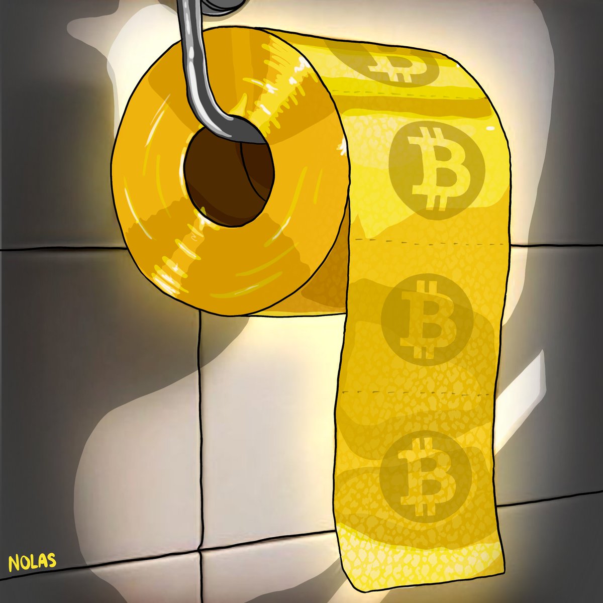 Congratulations <a href="/Jaysmxke/">jwon7</a>, you are the proud owner of the golden toilet paper! Put it to good use!

#nftmeme #Bitcoin #Gold #NFTdrop #nftart #OpenSeaNFT