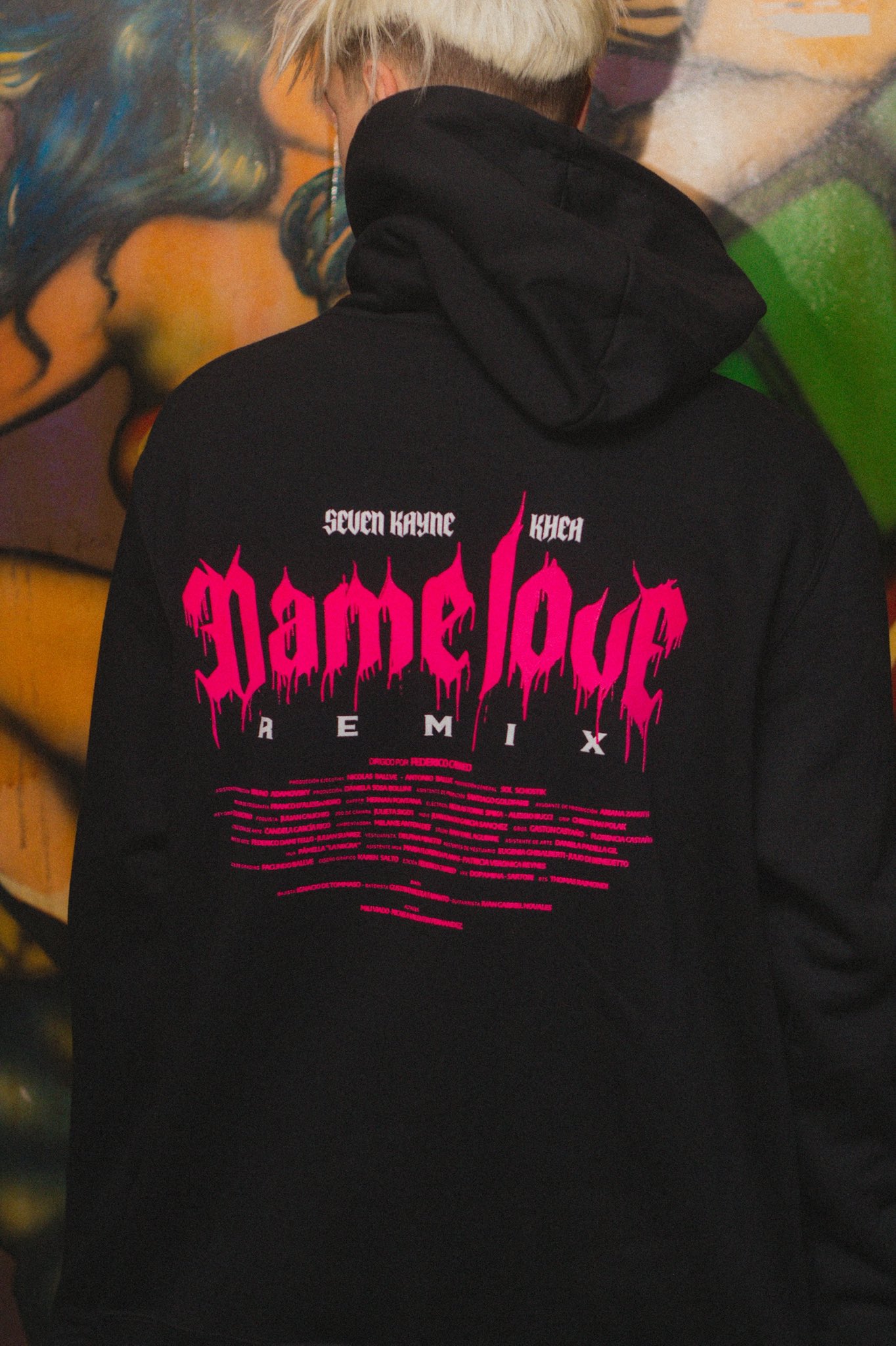 Kyne Telephone love 隠せ Hoodie 