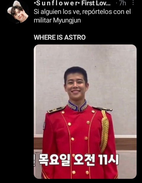IsabelG21578393's tweet photo. Se supone que mi día iba muy bien ... Llegó a casa & lo primero que aparece en mi Twitter es que Astro está perdido #WhereisAstro ....
#Jinjin di nos algo bebé 🥺🤭 https://t.co/UuL9wZVsZS