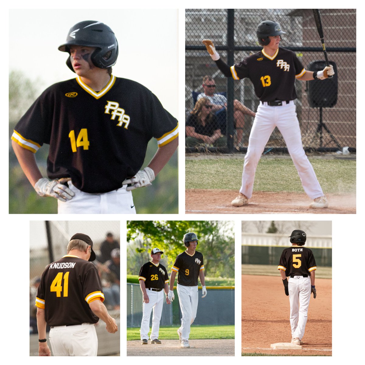 MarkKnudson41's tweet photo. It was another play-off season for @PRABaseball but we probably looked even better than we played, thanks to the design work of the one and only @harding_at_mlb who designs unis on the side! He's terrific! Check these out, courtesy @Scassanoartist https://t.co/hvEumxczEN