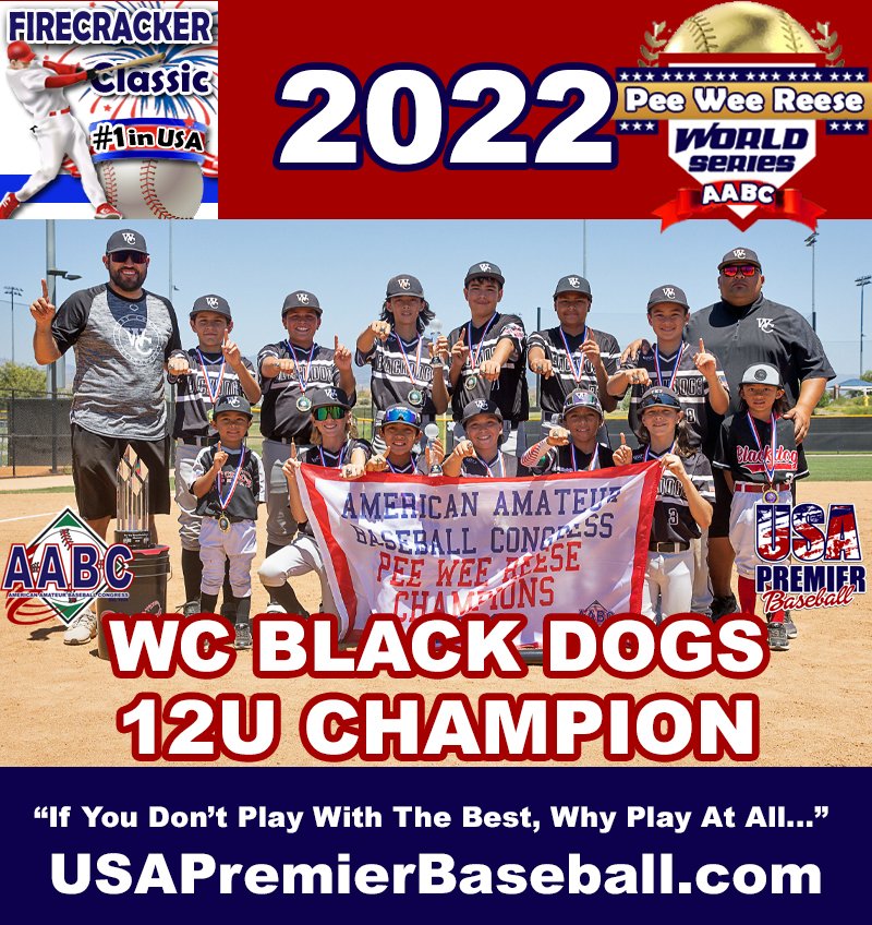 ProspectWireJr's tweet photo. CONGRATS! 12U #1FIRECRACKER &amp; PEE WEE REESE WORLD SERIES CHAMPIONS - WC Blackdogs and Runner Up Big Island Wood Bat Academy. Easton Sarmiento - MVP Award, Jayden Gallegos  BATTER Award - Albuquerque Baseball Sportsmanship -  https://t.co/01aZWH2eLc https://t.co/GhlhOYRhI6