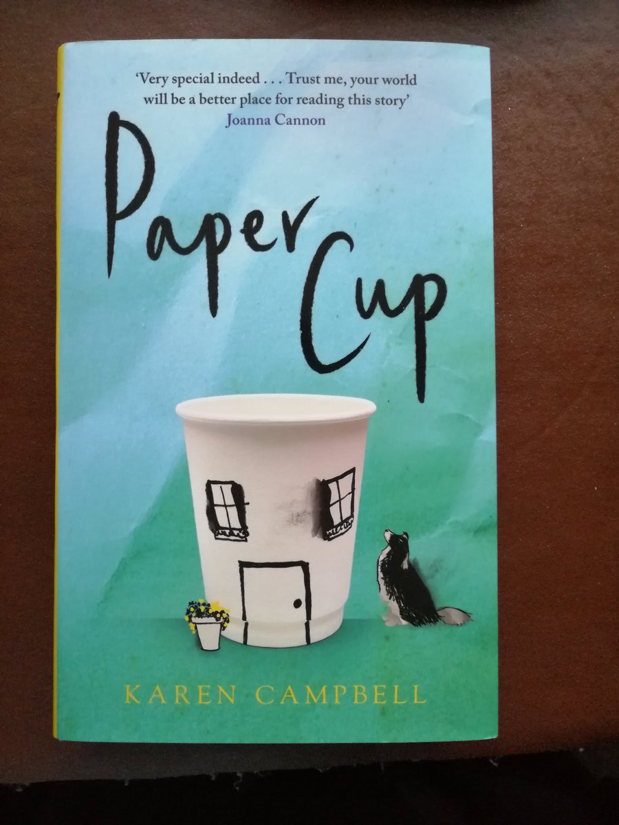 GIVEAWAY!
Now here's a thing I've never done before..
I find myself with two copes of <a href="/writerkcampbell/">Karen Campbell</a>'s wonderful Paper Cup.
This book has held me hostage this week.
I need to share the joy.  Follow, like and retweet by 9pm on  the 12th July and I'll send a copy to one of you.
