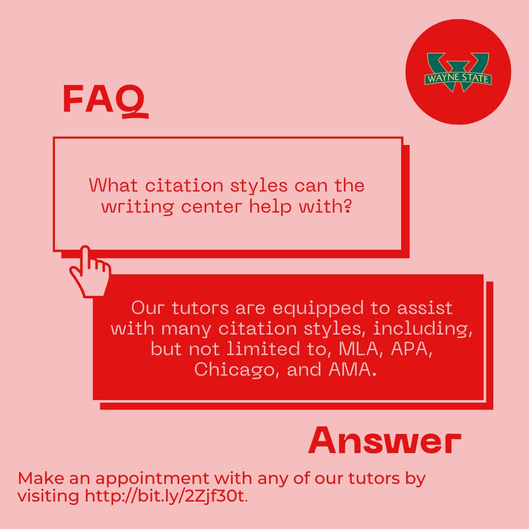 Need help citing a paper? We can help! Make an appointment by visiting bit.ly/2Zjf30t.
