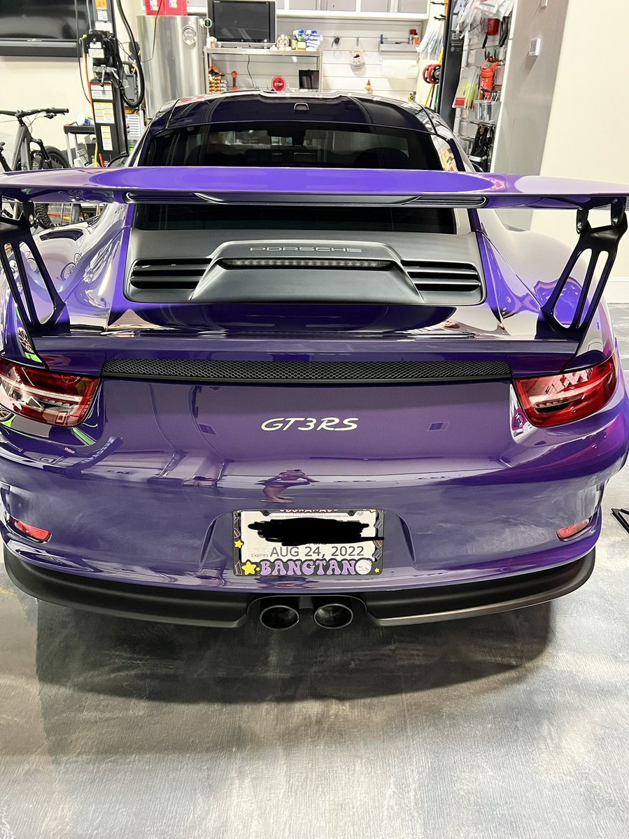 KookieTX's tweet photo. Happy ARMY day!! Hubby spoiled me with a new Purple car!!!!! 😭😭🥰🥰💜💜#ARMYDAY #ARMY #BTSARMY #BTSARMYcar @BTS_twt https://t.co/ZfH4bVu803