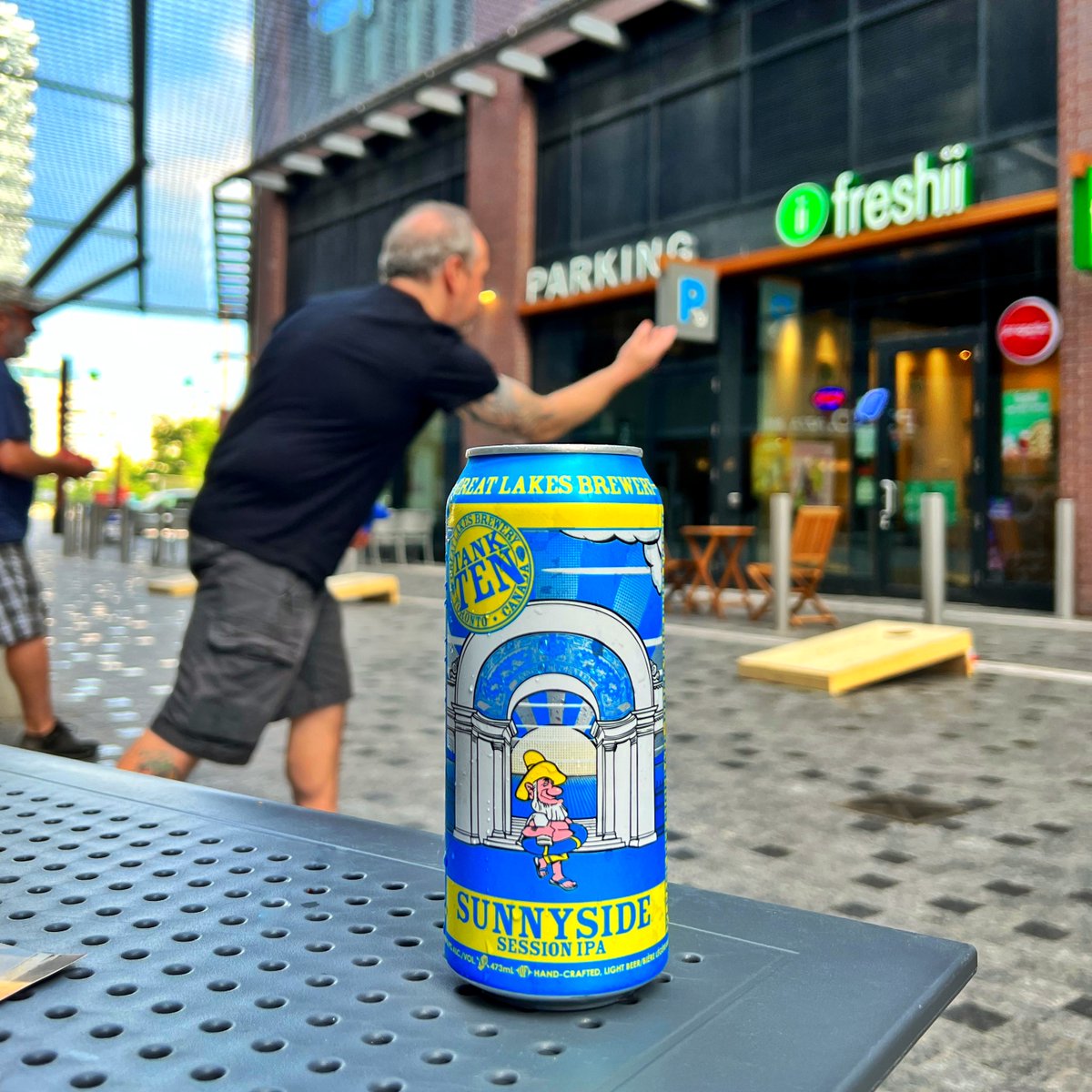 Grand Opening Weekend Party is HAPPENING NOW! Come join us for beers and games in the yard, DJs after 5pm, and an 'I Spy' scavenger hunt to win a Brew Day with GLB!

The party lasts all weekend long!

#FreshGLB #TorontoEvents