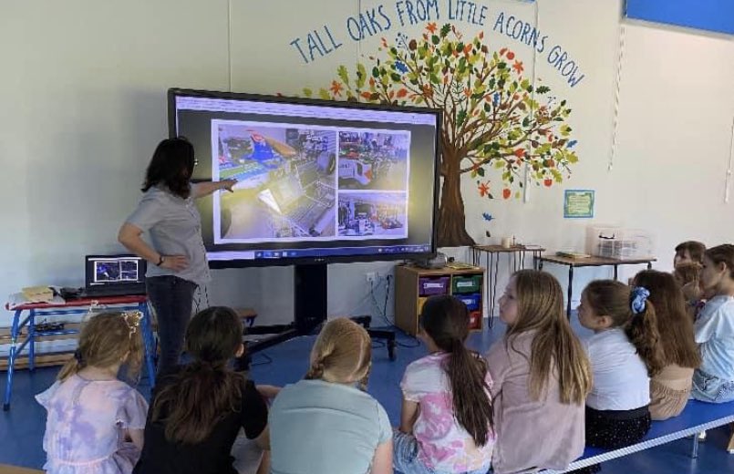This morning we were visited by Charlie, an engineer involved in motorsport. She talked about the maths and science skills she uses and the things she noticed as a female following the career pathway to become an engineer.  #inspiration #STEM